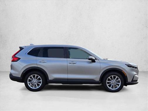 Solar Silver Metallic 2025 Honda CR-V EX AWD