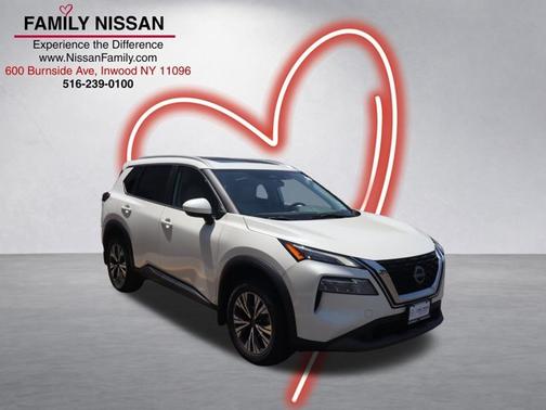 White 2023 Nissan Rogue SV
