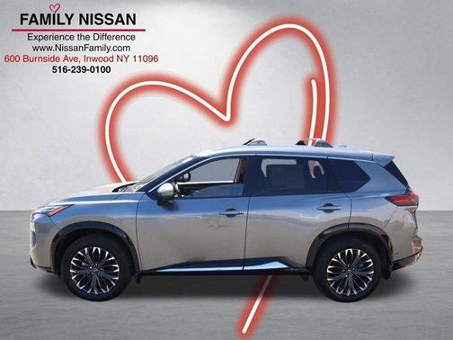 Gun Metallic 2025 Nissan Rogue Platinum