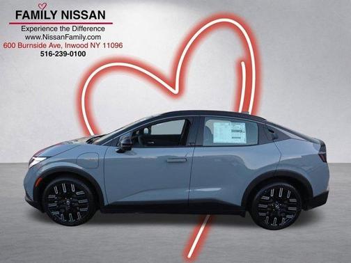 Boulder Gray Metallic 2026 Nissan Leaf PLATINUM+
