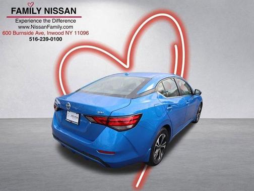 Electric Blue Metallic 2021 Nissan Sentra SV