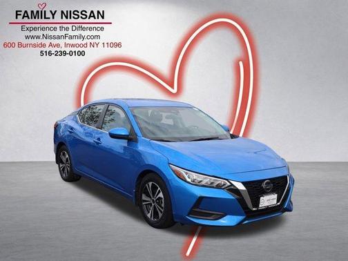Electric Blue Metallic 2021 Nissan Sentra SV