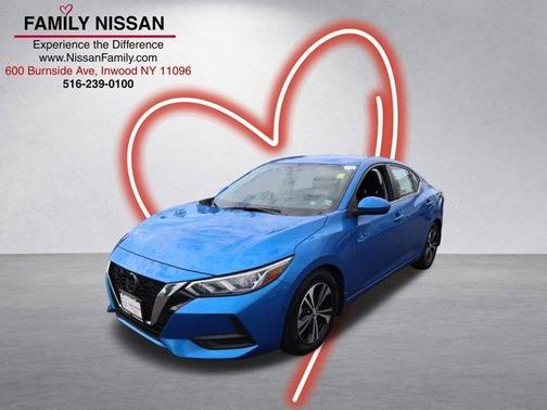 Electric Blue Metallic 2021 Nissan Sentra SV