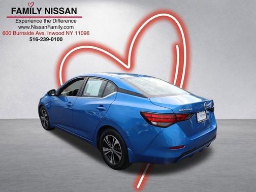 Electric Blue Metallic 2021 Nissan Sentra SV