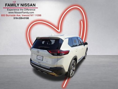 White 2023 Nissan Rogue SL