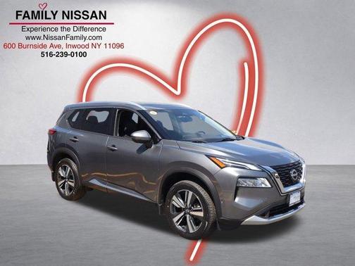 Gun Metallic 2023 Nissan Rogue Platinum