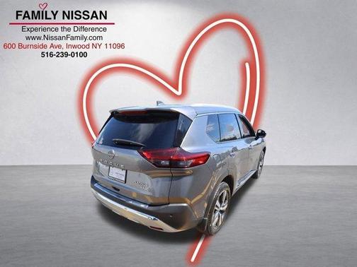 Gun Metallic 2023 Nissan Rogue Platinum