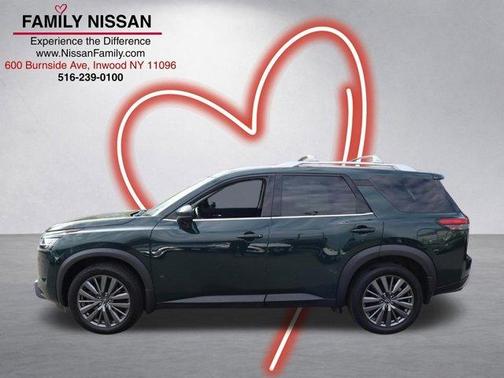 Obsidian Green 2023 Nissan Pathfinder SL