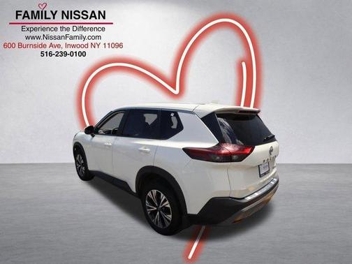 White 2023 Nissan Rogue SV