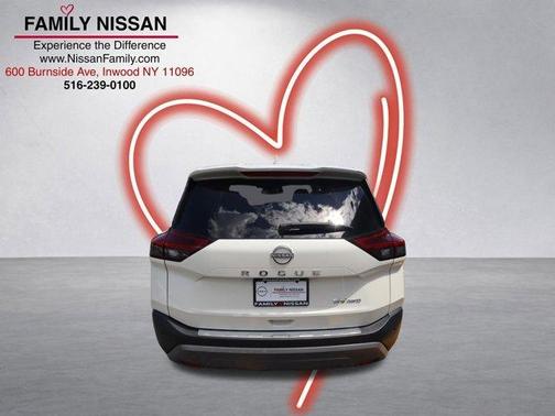 White 2023 Nissan Rogue SV