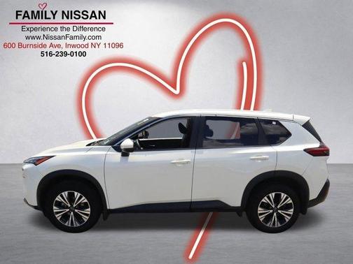 White 2023 Nissan Rogue SV