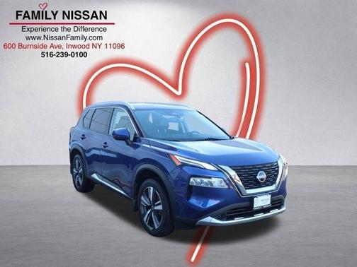 Caspian Blue 2023 Nissan Rogue Platinum