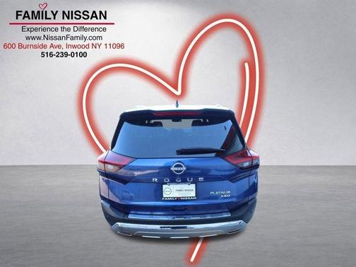 Caspian Blue 2023 Nissan Rogue Platinum