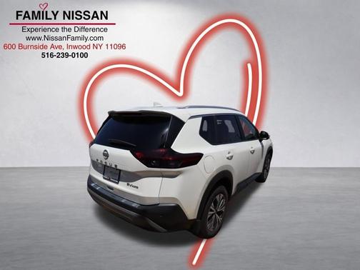 White 2023 Nissan Rogue SV