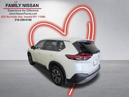 White 2023 Nissan Rogue SV