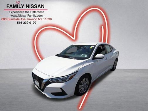 Cloud White 2023 Nissan Sentra S
