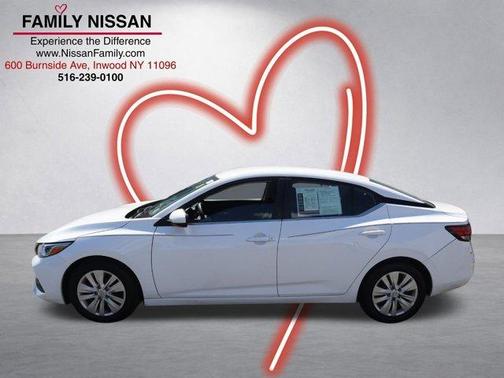 Cloud White 2023 Nissan Sentra S