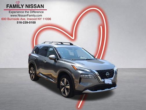 Gun Metallic 2023 Nissan Rogue Platinum