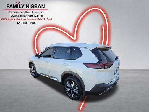 White 2023 Nissan Rogue SL