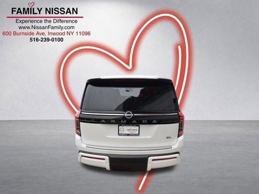 Aspen White 2026 Nissan Armada SL