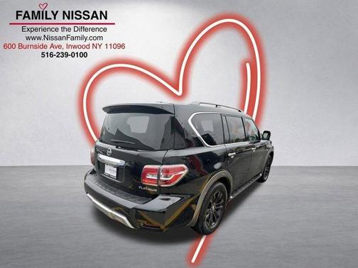 Black 2017 Nissan Armada Platinum