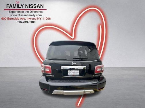 Black 2017 Nissan Armada Platinum