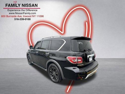 Black 2017 Nissan Armada Platinum
