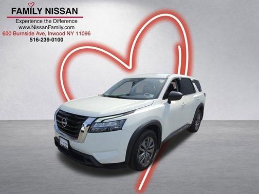 Glacier White 2025 Nissan Pathfinder S