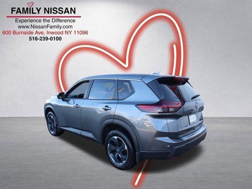Gun Metallic 2024 Nissan Rogue SV