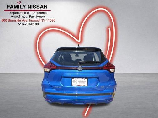 Blue 2021 Nissan Kicks SV