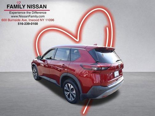 Scarlet Ember 2021 Nissan Rogue SV