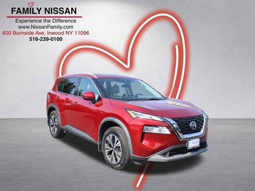 Scarlet Ember 2021 Nissan Rogue SV