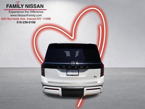 Aspen White 2026 Nissan Armada SL