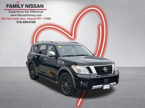 Black 2017 Nissan Armada Platinum