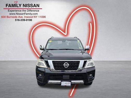 Black 2017 Nissan Armada Platinum