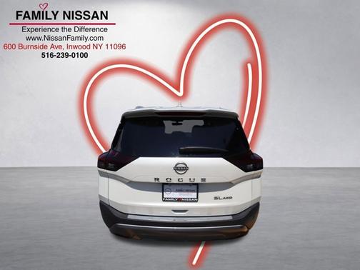White 2023 Nissan Rogue SL
