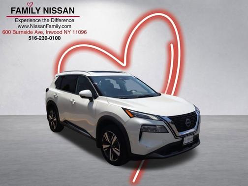 White 2023 Nissan Rogue SL