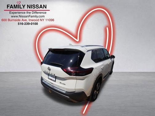 White 2023 Nissan Rogue SL