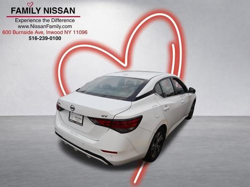 Cloud White 2023 Nissan Sentra SV