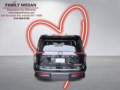Black 2025 Nissan Armada Platinum Reserve