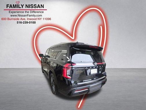 Black 2025 Nissan Armada Platinum Reserve