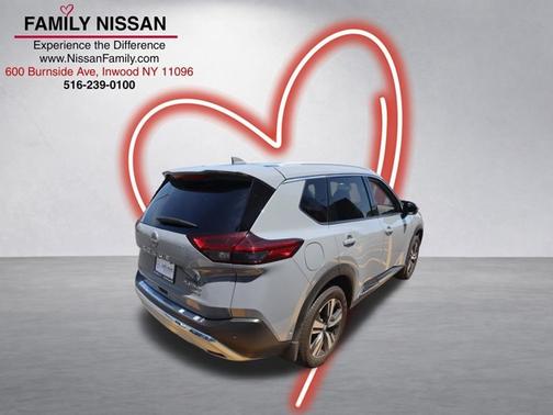 Boulder Gray Pearl 2023 Nissan Rogue Platinum