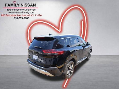 Black 2023 Nissan Rogue Platinum