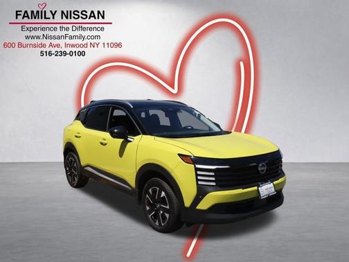Yellow Metallic 2025 Nissan Kicks SR
