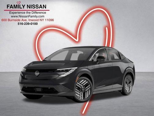 White / Black 2026 Nissan Leaf SV+