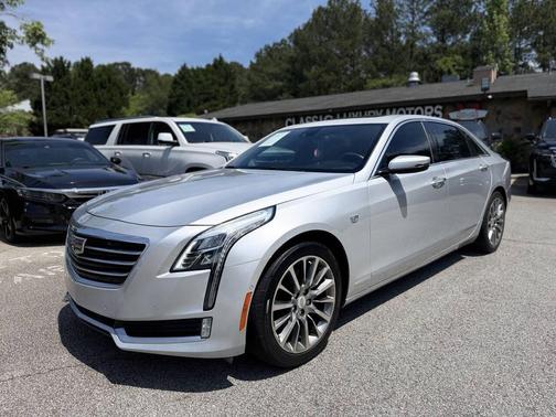 Silver 2018 Cadillac CT6 3.6L Luxury