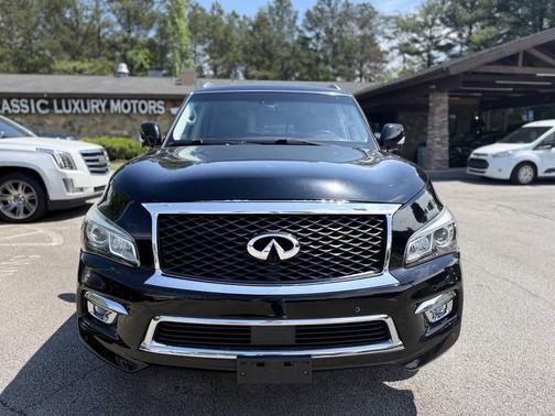 Black Obsidian 2017 INFINITI QX80 Signature Edition