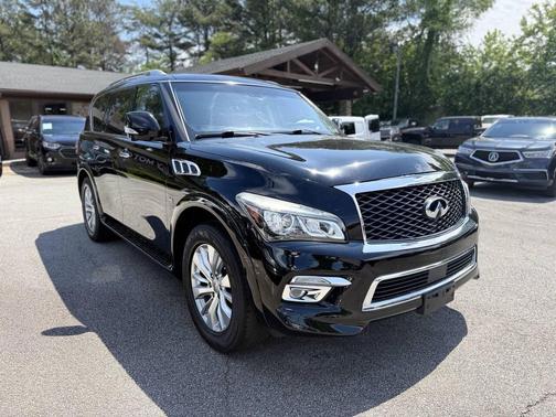 Black Obsidian 2017 INFINITI QX80 Signature Edition