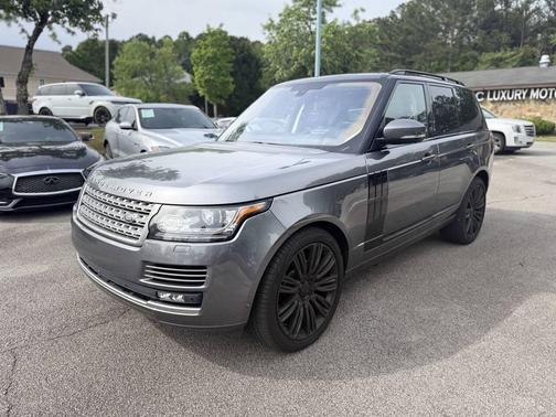 Silver 2016 Land Rover Range Rover 3.0L Turbocharged Diesel HSE Td6