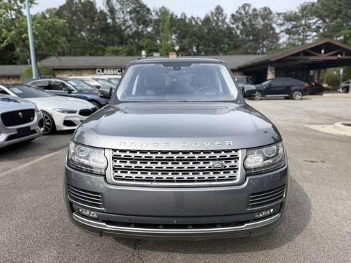 Silver 2016 Land Rover Range Rover 3.0L Turbocharged Diesel HSE Td6